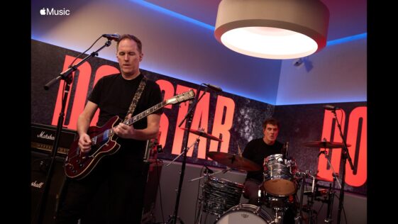 “If you’re in the front row on Keanu’s side, you’ve been warned. Your hair is going to move, but in a good way”: Keanu Reeves and Bret Domrose on pushing air with Dogstar