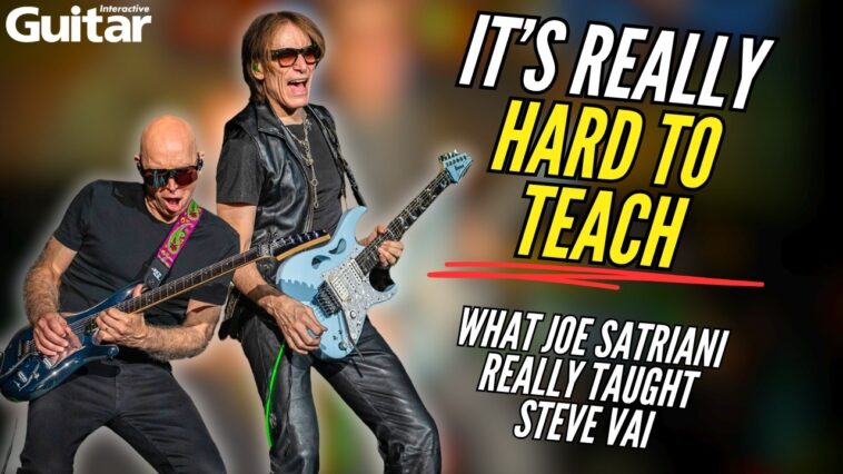 “It’s absurd to think technique has anything to do with music…” Joe Satriani on how to keep your head above water in a sea of virtuosos 18 “It’s absurd to think technique has anything to do with music…” Joe Satriani on how to keep your head above water in a sea of virtuosos