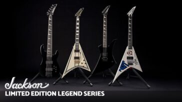 Jackson unveils Legends Series signature guitar collection