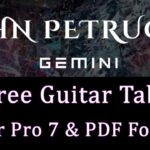 John Petrucci - Gemini Guitar Tab 25 John Petrucci