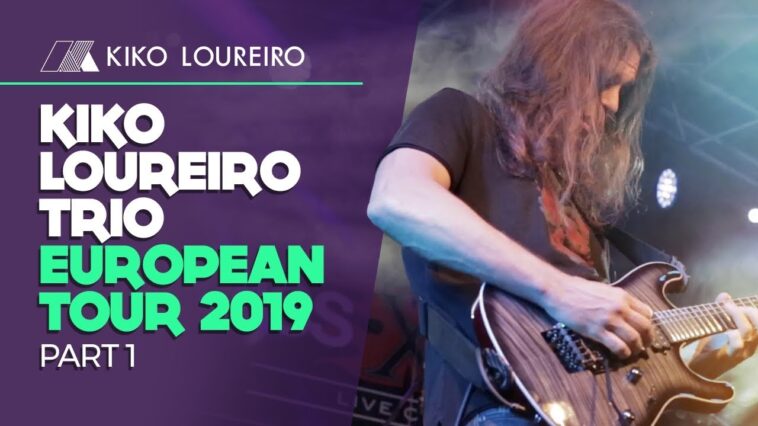 Kiko Loureiro Trio European Tour 2019 Part 1 18 Kiko Loureiro