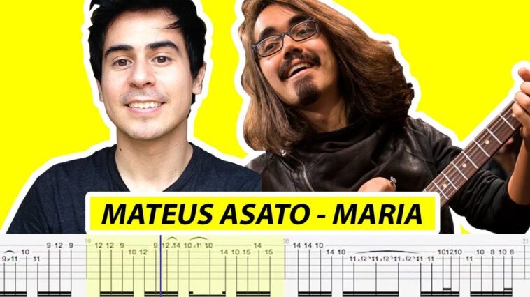 Mateus Asato - Maria (with TABS) - by Riff_Hero 18 Mateus Asato