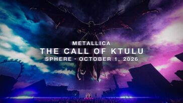 Metallica release “The Call of Ktulu” video from Sphere residency