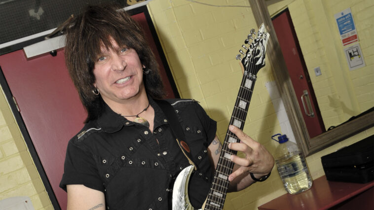 Michael Angelo Batio's four-necked guitar was stolen before he ever played it