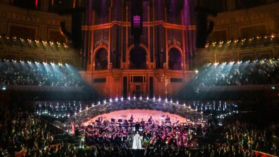 “Musically, it is just so clever and so advanced and so mad and also it has such a deep emotional heart”: After singing the praises of Raye’s latest album, organist Anna Lapwood plays a Wedding March intro to Where Is My Husband! at the Royal Albert Hall