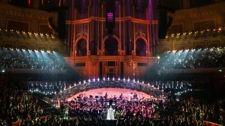 “Musically, it is just so clever and so advanced and so mad and also it has such a deep emotional heart”: After singing the praises of Raye’s latest album, organist Anna Lapwood plays a Wedding March intro to Where Is My Husband! at the Royal Albert Hall 18 “Musically, it is just so clever and so advanced and so mad and also it has such a deep emotional heart”: After singing the praises of Raye’s latest album, organist Anna Lapwood plays a Wedding March intro to Where Is My Husband! at the Royal Albert Hall