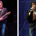 Sombr stumbles over his lyrics but Lindsey Buckingham delivers a blistering guitar solo as they duet on a Fleetwood Mac classic