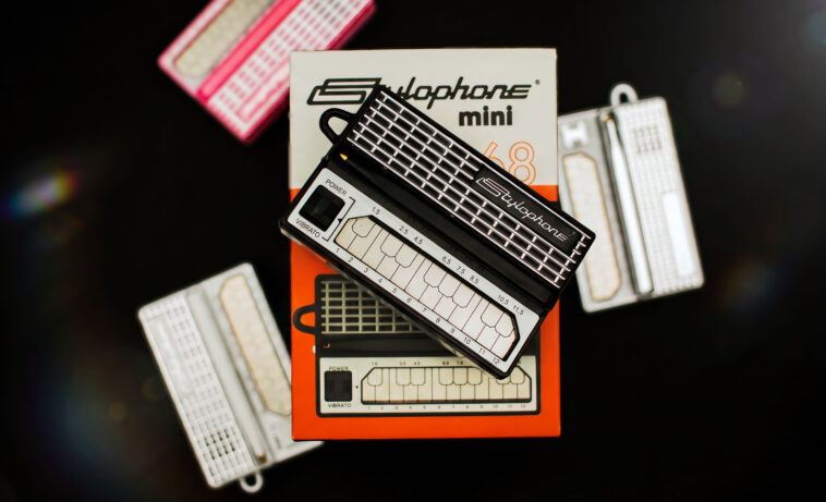 Stylophone shrinks its classic stylus-operated synth down to keyring size with the Stylophone Mini