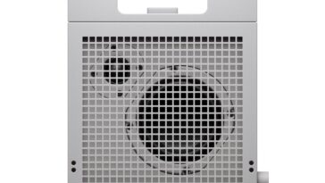 Teenage Engineering's EP-35 is a multi-input amplifier with onboard effects, a stackable Bluetooth speaker, an audio interface, a karaoke machine and an FM radio... all for $349