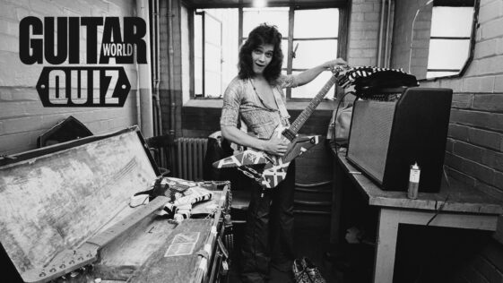 Test your Eddie Van Halen knowledge with our quiz