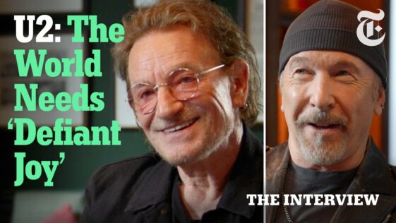 The Edge reveals his and Bono’s bizarre first stage names