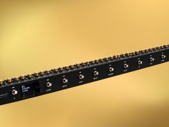 “The longest and narrowest digital pedal ever created”: DSM/Humboldt’s concept multi-effects might be a joke – but we kinda love it