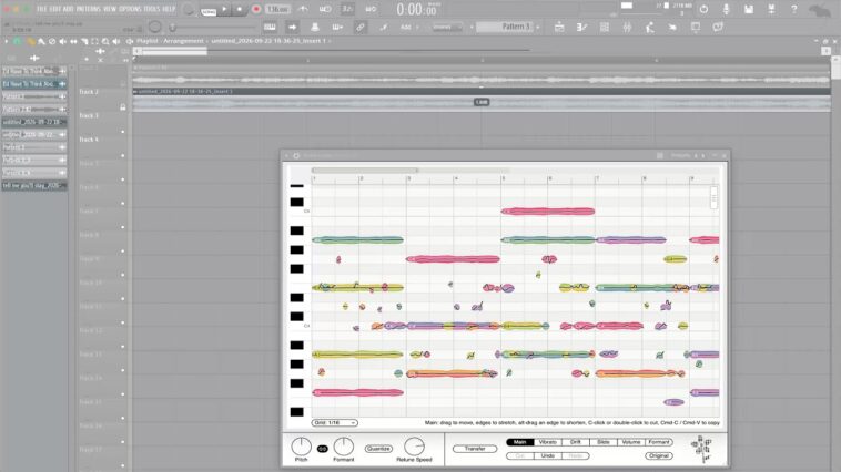 This free pitch editor brings Melodyne-style note editing to Windows, Mac and Linux