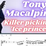 Tony Macalpine - KILLER alternate picking run from 'Ice Princess' 26 Tony MacAlpine