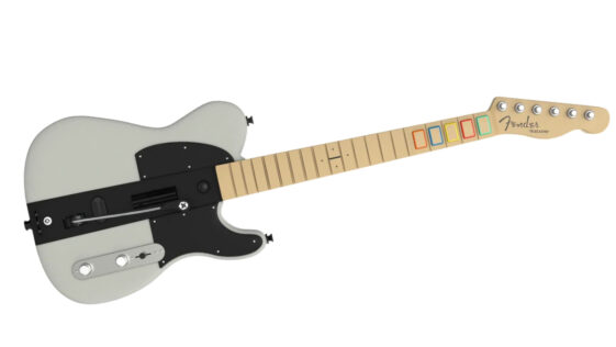 Two-hand tapping is coming to Guitar Hero’s spiritual successor thanks to a new controller from a Fender collab