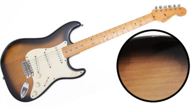 “We traded our guitars back. When he was out the door, the luthier said, ‘Do you realize whose guitar you were just playing?’” I played David Gilmour’s $14.5 million Black Strat as a teenager – and had no idea