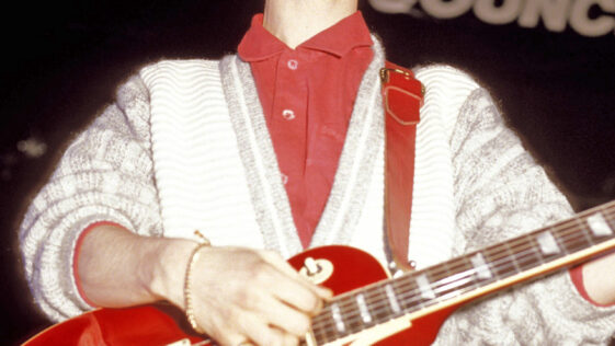 You can buy Johnny Marr’s guitars, but not his clothes